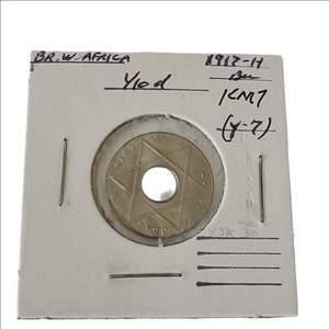 1917 British West Africa Coin